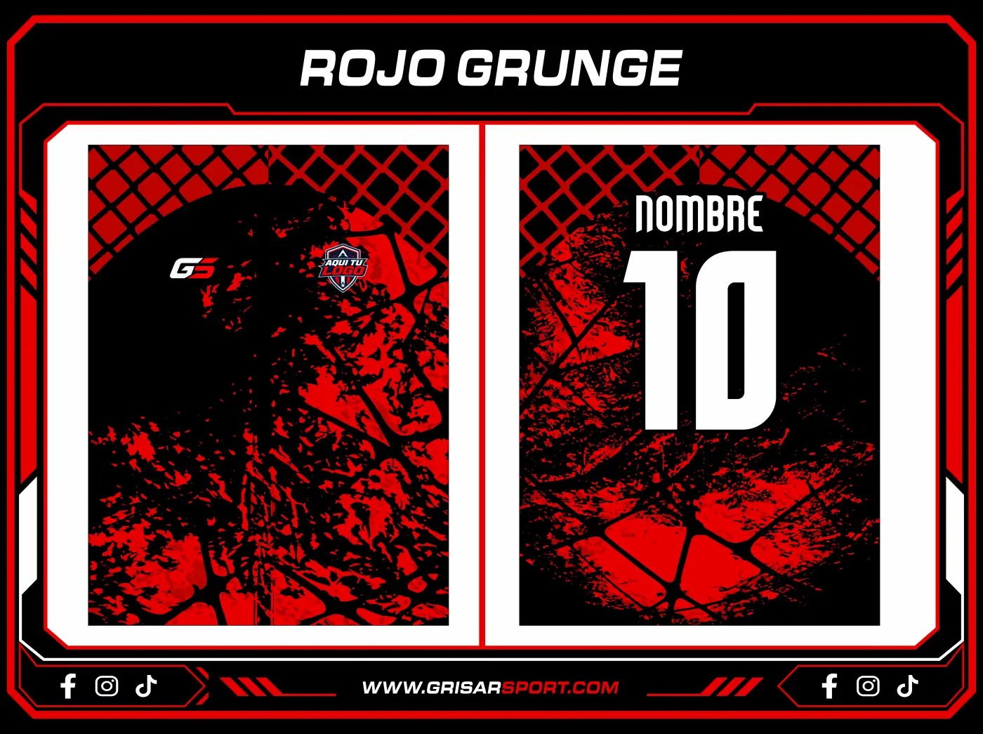 ROJO GRUNGE