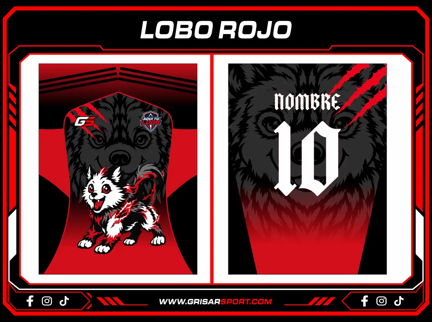LOBO ROJO
