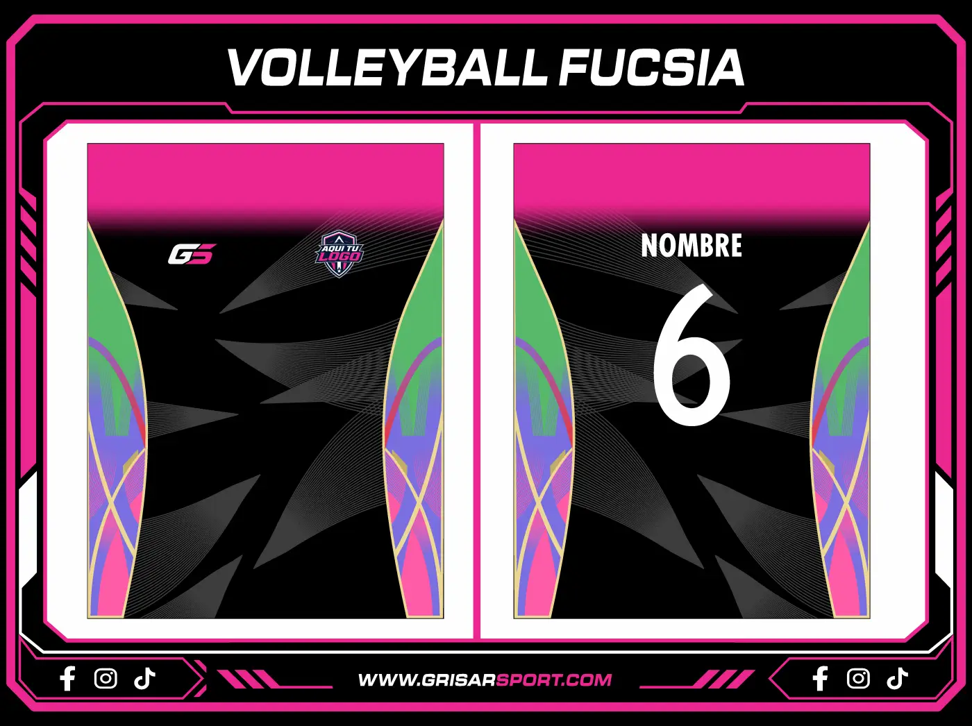 VOLLEYBALL FUCSIA