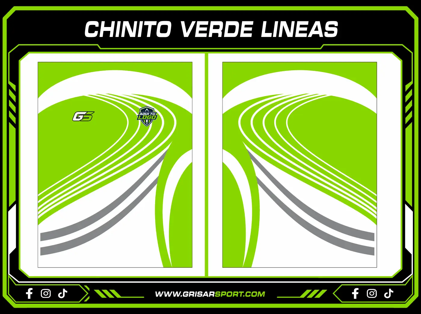 CHINITO VERDE LINEAS