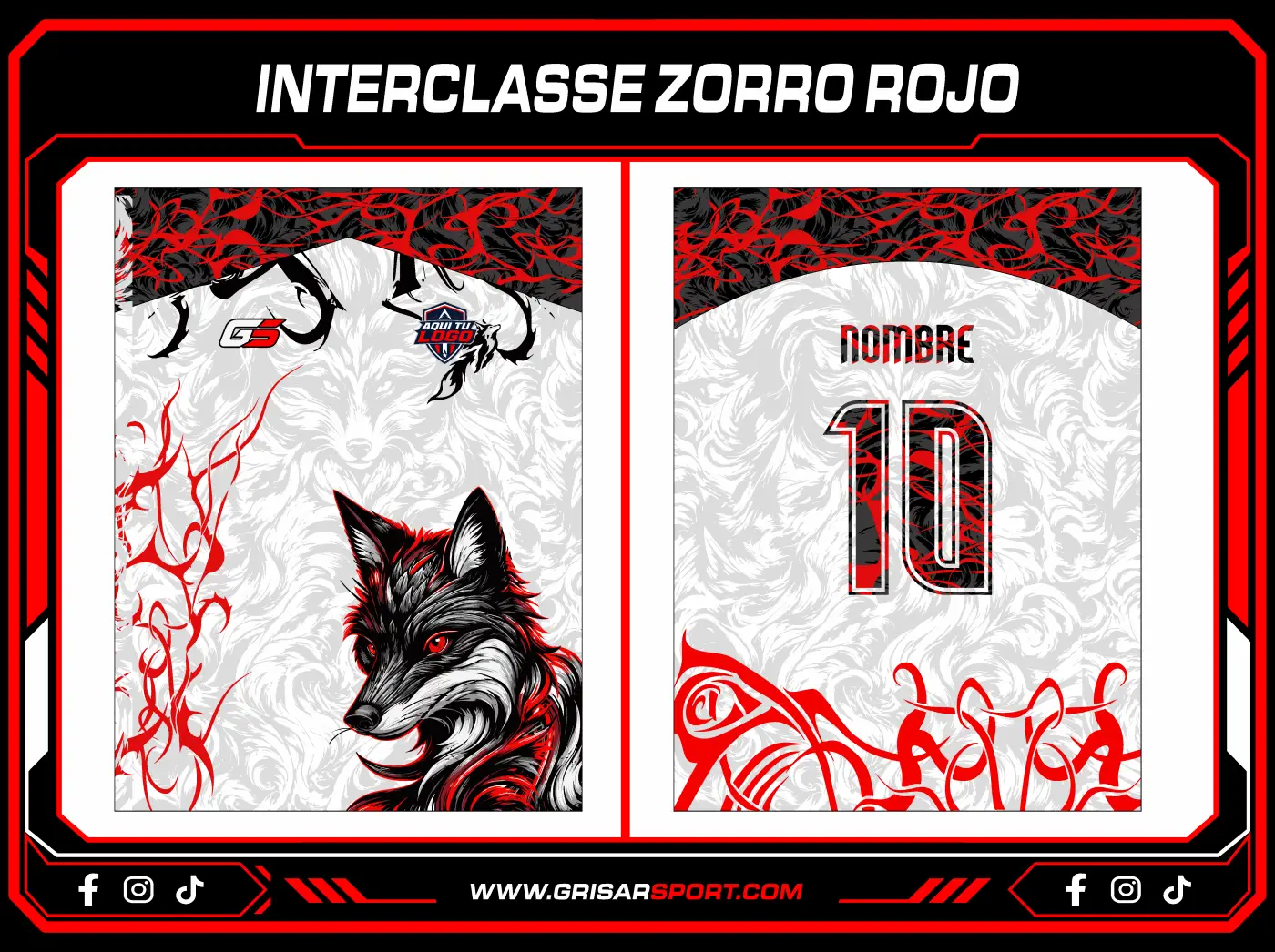INTERCLASSE ZORRO ROJO