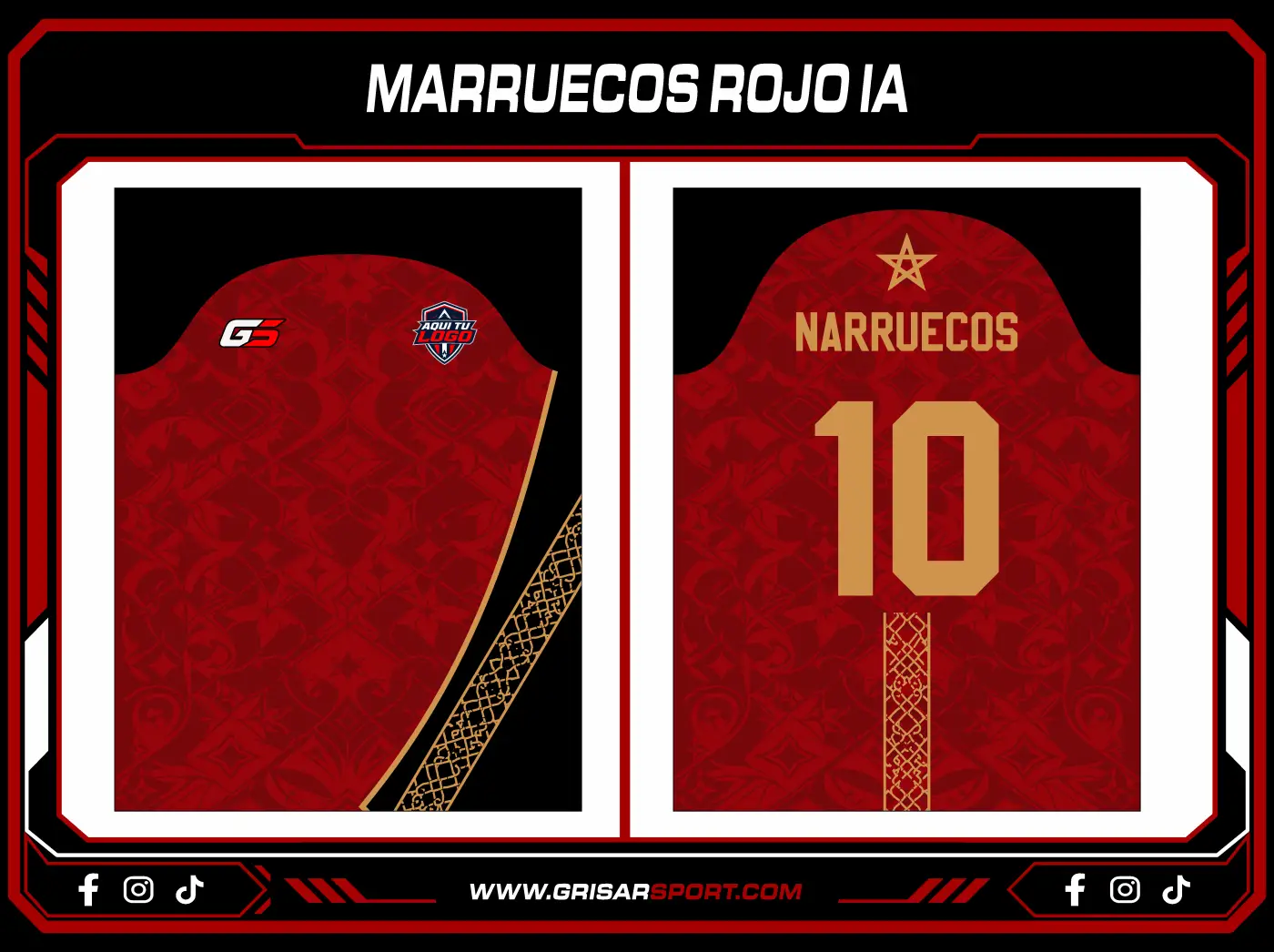 MARRUECOS ROJO IA