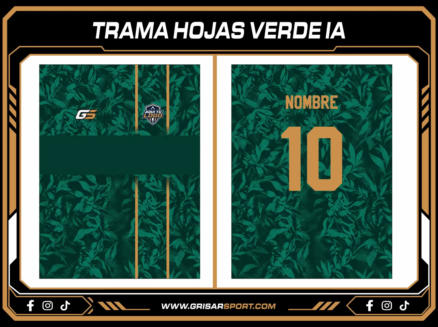 TRAMA HOJAS VERDE IA
