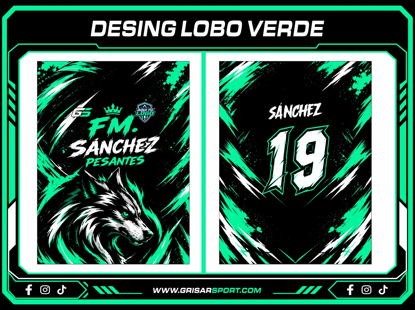 DESING LOBO VERDE
