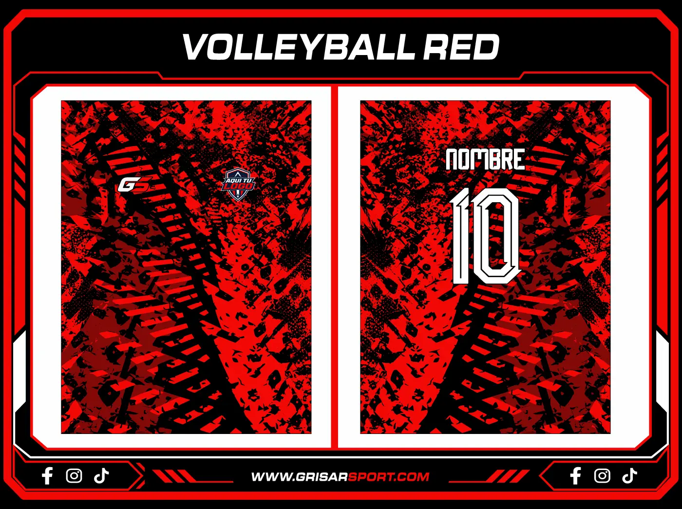 VOLLEYBALL RED